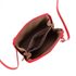 GREGORIO Kožená malá dámská crossbody kabelka tmavě modrá