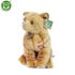 Plyšová kočka hnědá 25 cm