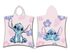 Plážová osuška pončo Lilo a Stitch Pink 50x115 cm