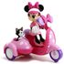 Jada RC skútr se sajdkárou Minnie (vysílačka, baterie, figurka)