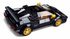 SLUBAN Model Bricks Auto italský černý sporťák 254 dílků + 2 figurky STAVEBNICE