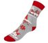 Ponožky DĚTSKÉ Trpaslíci Šedá,Červená Trpaslíci