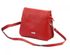 MiaMore Kožená crossbody dámská kabelka se třemi oddíly camel hnědá