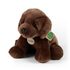 Plyšový pes labrador sedící 30 cm