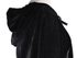 Karnevalový sametový plášť s kapucí černý