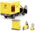 Dickie dodávka DHL s figurkou (světlo, zvuk, baterie)