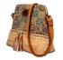 Crossbody dámská kabelka v korkovém designu T8297 typ 8