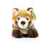 Plyšová panda červená ležící 20 cm ECO-FRIENDLY