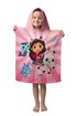 Plážová osuška pončo Gabbys Dollhouse 02 50x115 cm