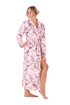 Dámský květinový župan TOYA růžová 21 26 0100
