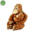 Plyšový orangutan s mládětem 25 cm