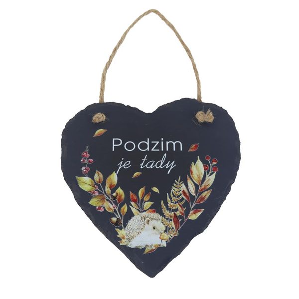 Břidlicová tabulka k zavěšení X8358 - 15*15*1