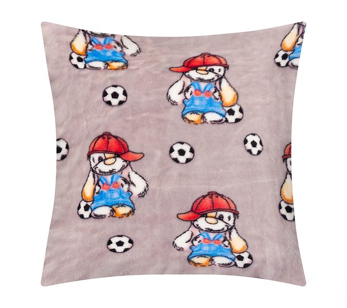 Polštářek ELLÍK - dětský motiv Šedá,Modrá,Červená 7023/168 35x40 cm