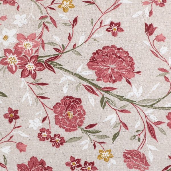 Látka - Ema Růžová,Přírodní 48/562 šířka 280 cm