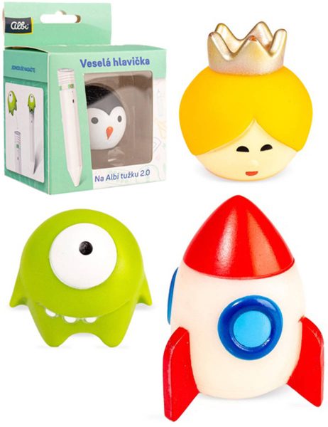 ALBI Kouzelné čtení veselá hlavička na elektronickou tužku 2.0 4 druhy