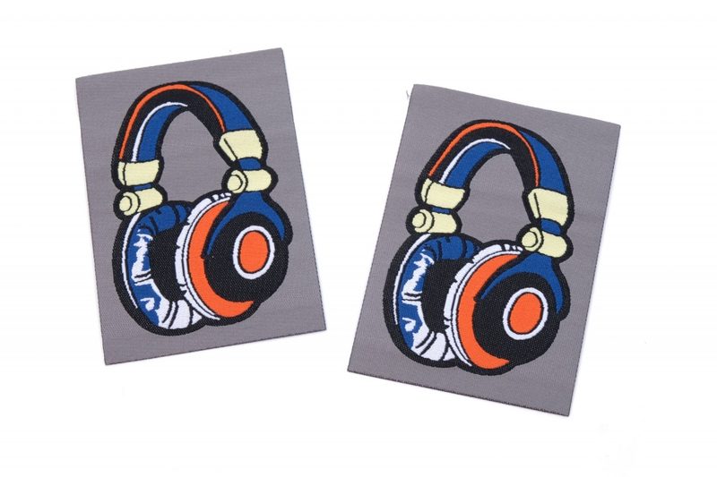 Nažehlovačka  sluchátka vel.5x7cm