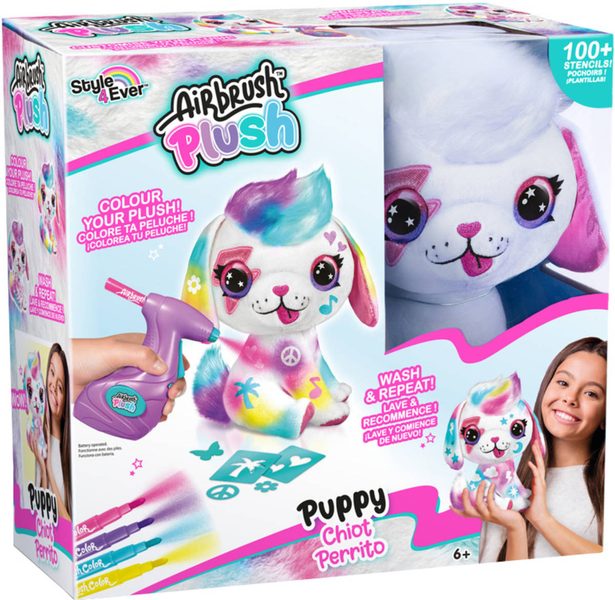 Airbrush studio Pejsek (kreativní set, pistole, baterie) EP Line