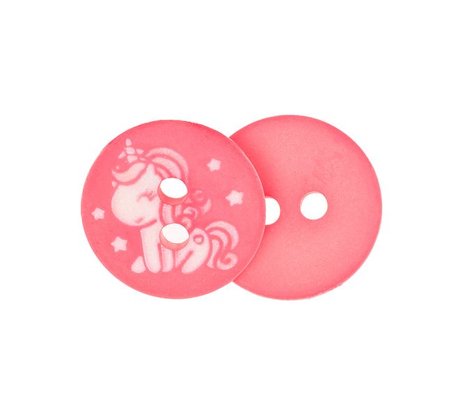 Knoflík - sada 6 ks Růžová,Bílá 44301