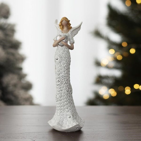 Dekorace anděl X3264/4 - 25 cm