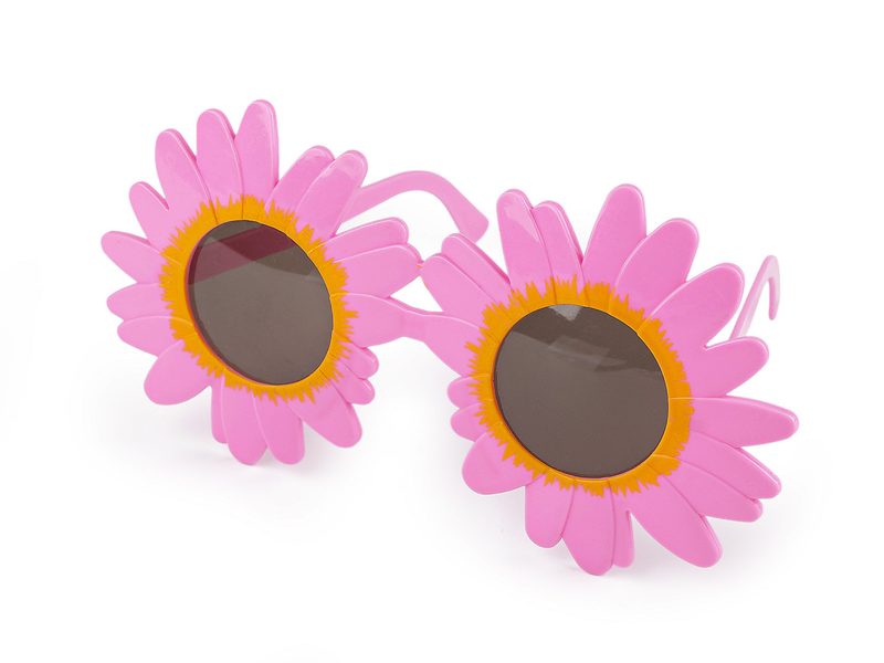 Karnevalové brýle květy