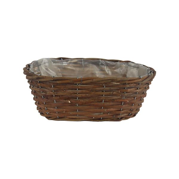 Obal s plastem hnědý P2042/S - 25 × 15 × 9 cm