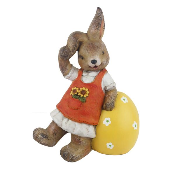 Dekorace velikonoční zajíček X8104