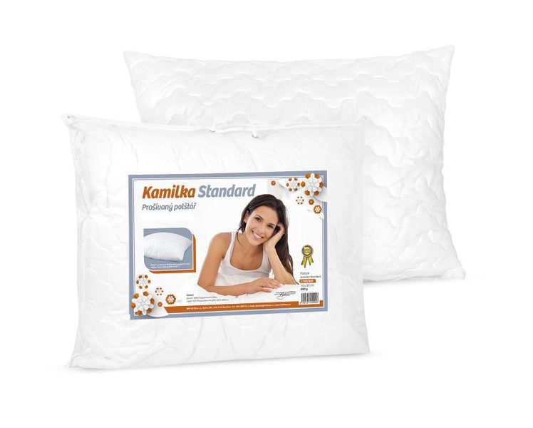 Polštář Kamilka STANDARD 800g Bílá 5700/0800 800g 70x90 cm