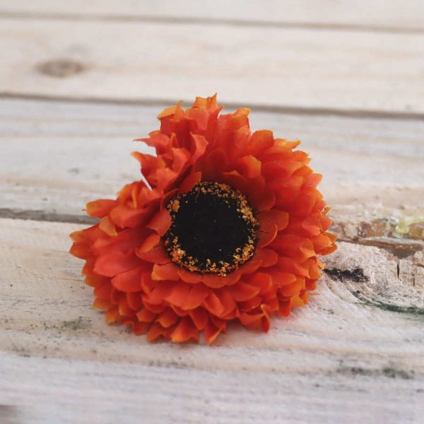 Květ astra oranžová, 10 kusů 371176-04