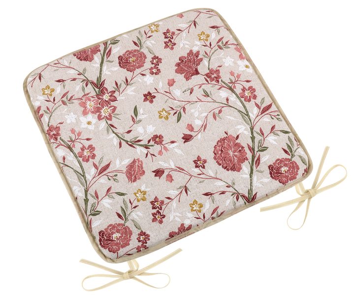 Sedák EMA hladký Růžová 34/562 40x40 cm