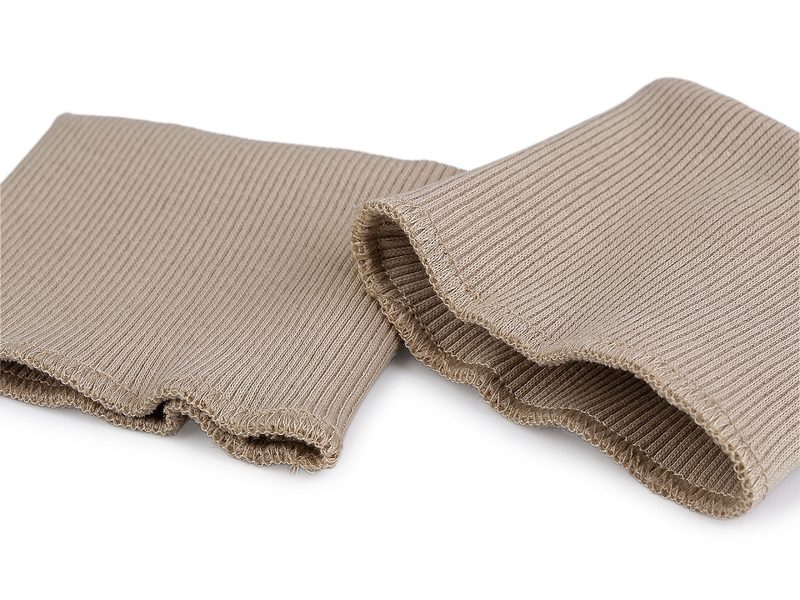 Elastické bavlněné náplety na rukávy šíře 7,5 cm