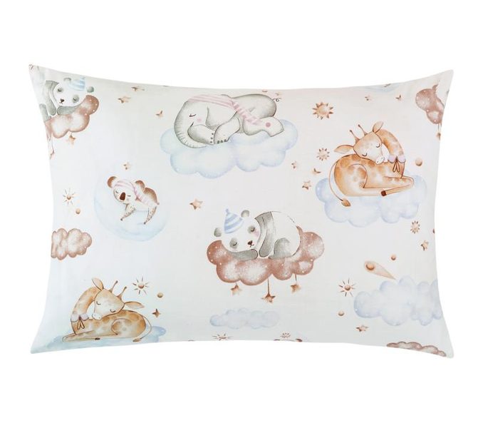 Povláček bavlna Bílá,Béžová,Modrá 45/024 40x60 cm