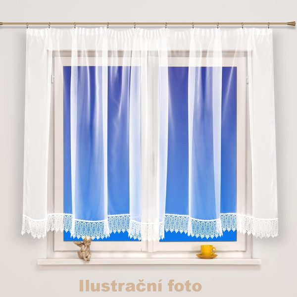 Voálová záclona Coleta 110x300 cm