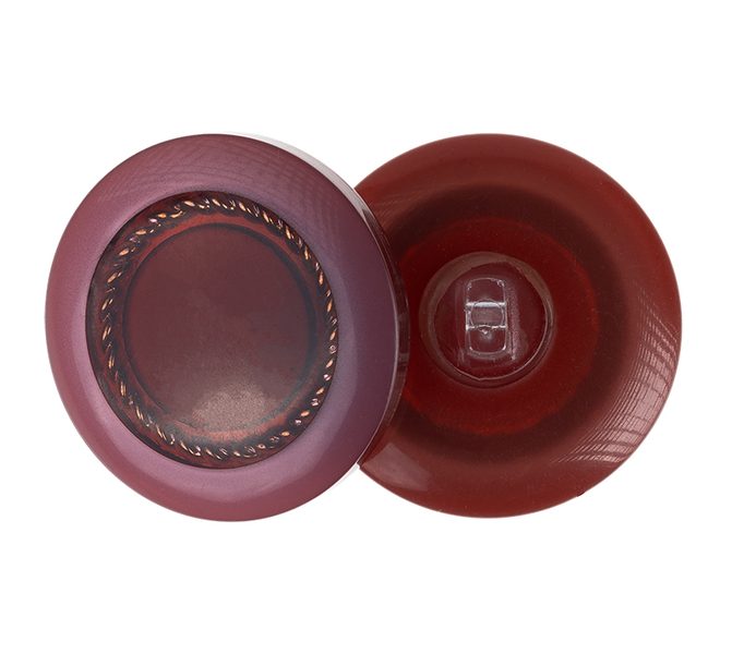 Knoflík - sada 3 ks Červená 350260A