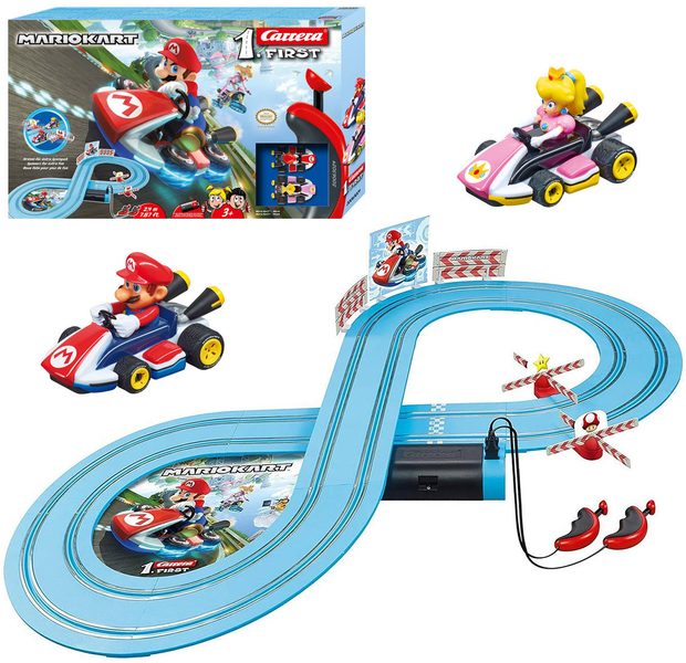 Carrera First autodráha Super Mario 2,4 m (93×45 cm, baterie)