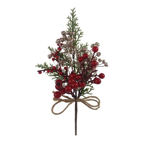 Dekorační větvička bobule P2099 - 32 cm