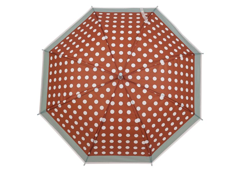 Dámský / dívčí vystřelovací deštník puntík