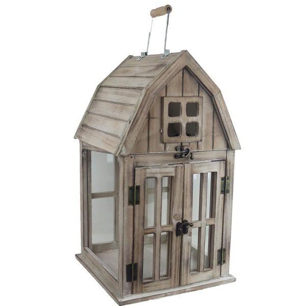 Lucerna dřevěná D7075/C - 54 cm