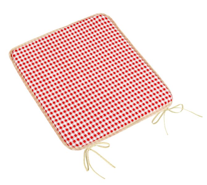 Sedák BERTA hladký Červená 34/609 40x40 cm