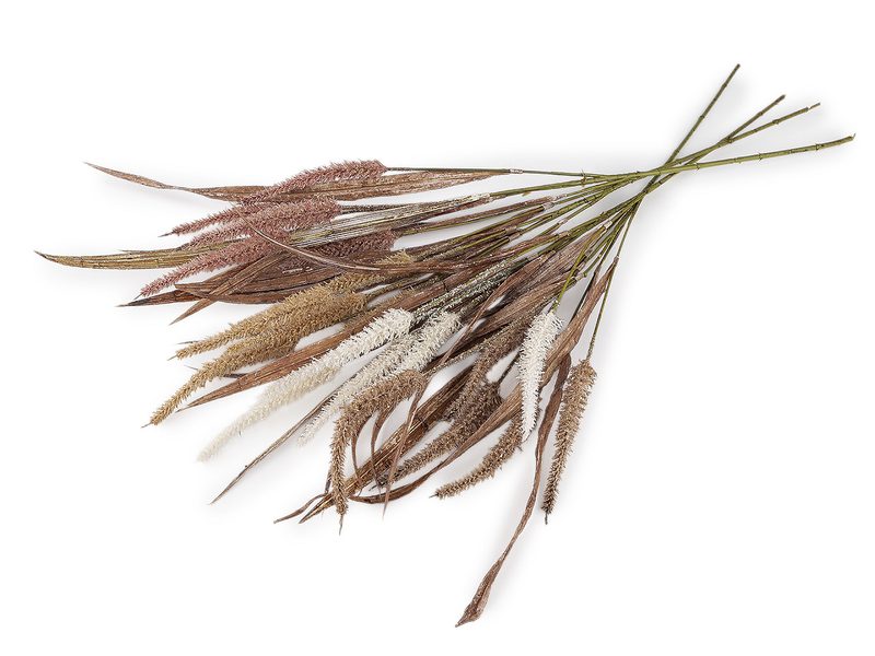 Umělá kvetoucí tráva