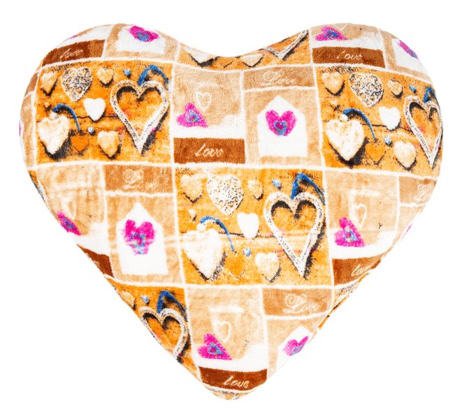 SRDCE Béžová 3333/238 42x48 cm