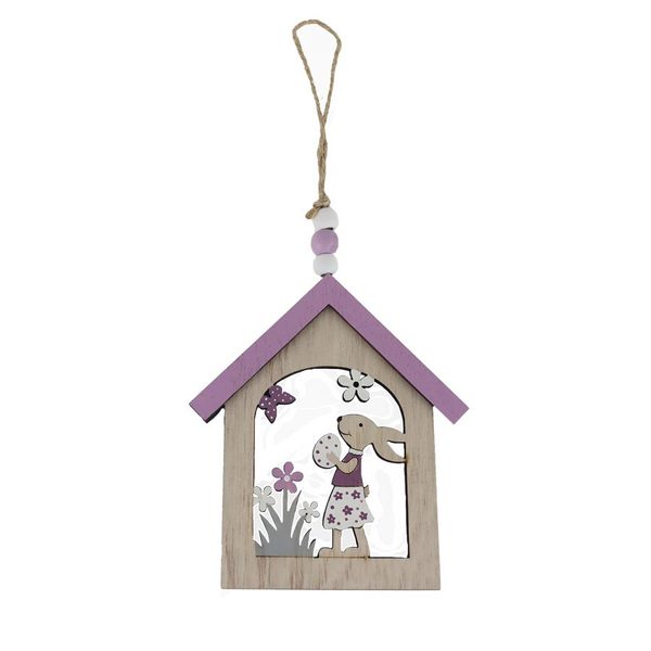 Dekorace k zavěšení D6067 - 11 × 0,5 × 12 cm