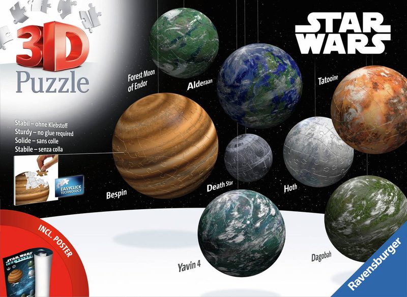 Ravensburger 3D puzzle Star Wars Galaxie (531 dílků, 70×50 cm)