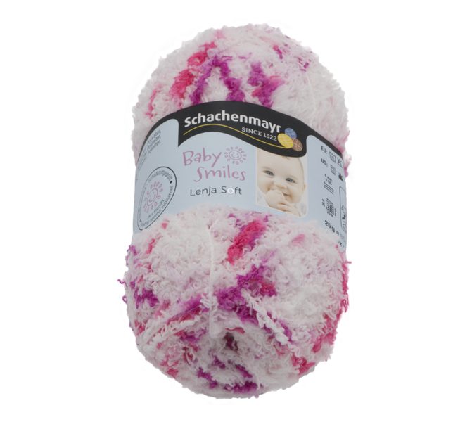 Příze LENJA SOFT Růžová 0081 25g / 85 m