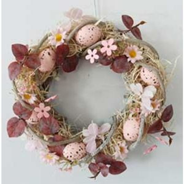 Dekorační věnec velikonoční P1846 Ø22 cm