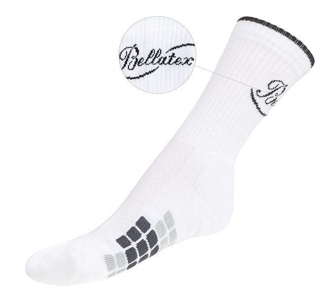 Ponožky Raptor vysoké - logo Bellatex Bílá,Černá logo Bellatex