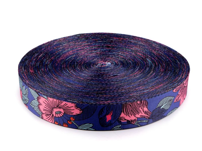 Hladký oboustranný popruh šíře 38 mm METRÁŽ