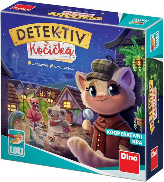 DINO HRA Detektiv Kočička *SPOLEČENSKÉ HRY*