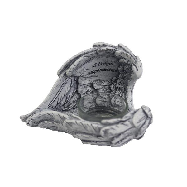 Svícen na čajovou svíčku X4257 - 13 x 9 x 9 cm