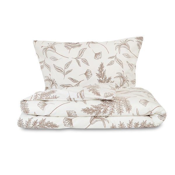 Flanelové povlečení LILIE béžová