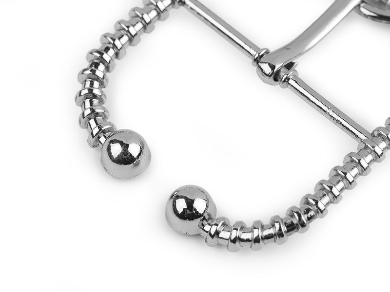 Kovová spona / přezka, průvlek 40 mm